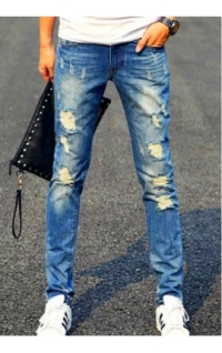 jeans-uomo-strappato-fit-casual